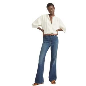 Everlane The High-Rise Flare Jeans size 23 Regular  *K